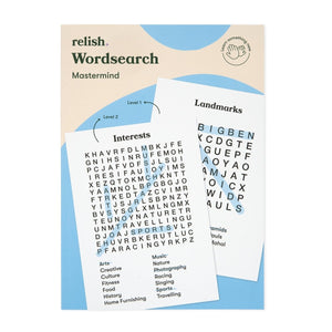 Wordsearch Level 1 & 2: Game for People with Dementia by Relish / Active Minds - Tabtime Limited